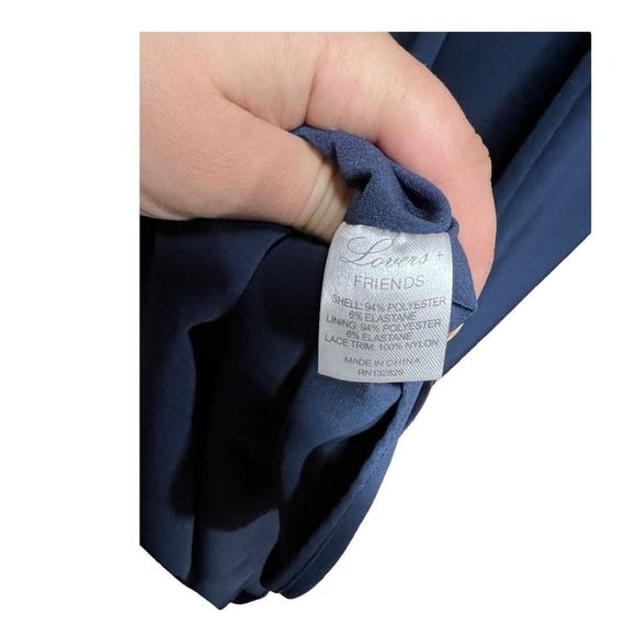 Lovers + Friends Navy Maxi Dress - Picture 9 of 13